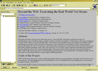 圖、NCSA Mosaic 3.0執行於Windows來源：http://zh.wikipedia.org/wiki/File:NCSA_Mosaic.PNG